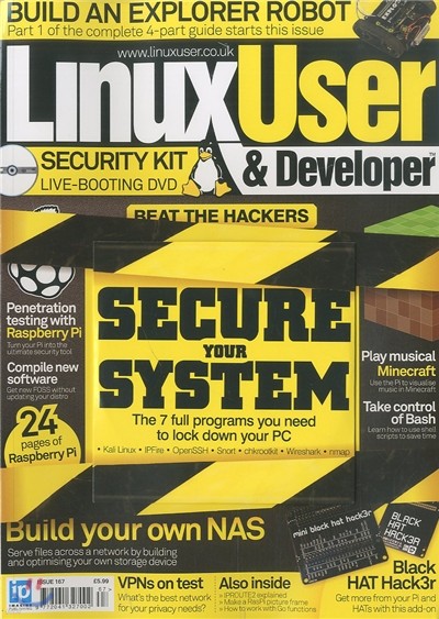 LINUX USER & DEVELOPER () : 2016 no.167