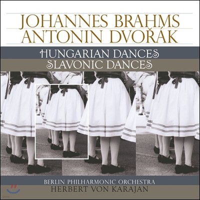 Herbert von Karajan : 밡  / 庸:   (Brahms: Hungarian Dances / Dvorak: Slavonic Dances) 츣Ʈ  ī [LP]