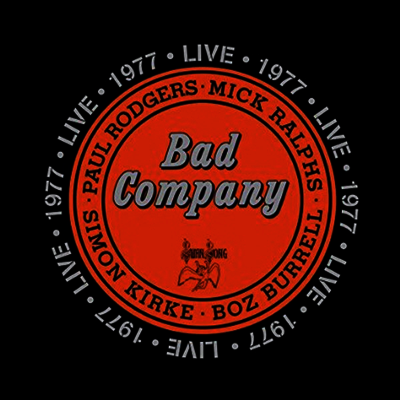 Bad Company — Live 1977 앨범 커버