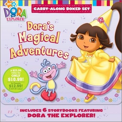 Dora's Magical Adventures : A Carry-Along Boxed Set