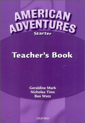 American Adventures Starter : Teacher's Book