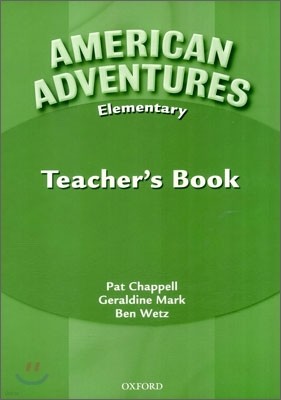 American Adventures Elementary : Teacher's Book