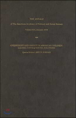 Overweight and Obesity in America's Children: Causes, Consequences, Solutions