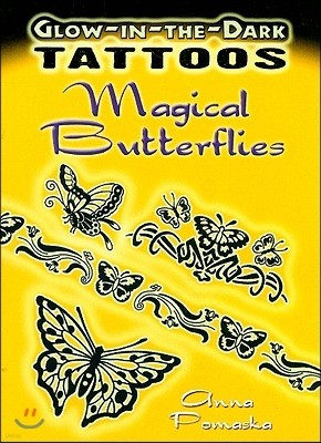 Glow-in-the-Dark Tattoos Magical Butterflies