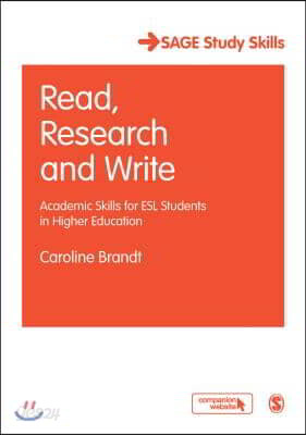 Read, Research and Write: Academic Skills for ESL Students in Higher Education
