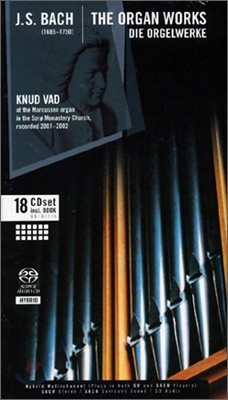 Knud Vad  :  ǰ (Bach : The Organ Works)