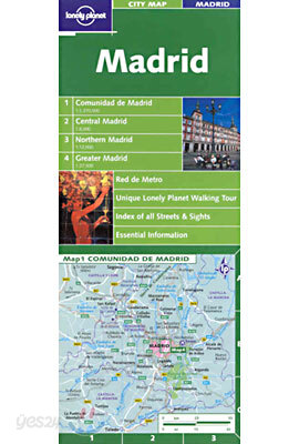 Madrid City Map