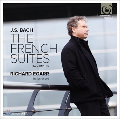 Richard Egarr :    [ڵ ֹ] (J.S. Bach: French Suites Nos. 1-6 BWV812-817)  