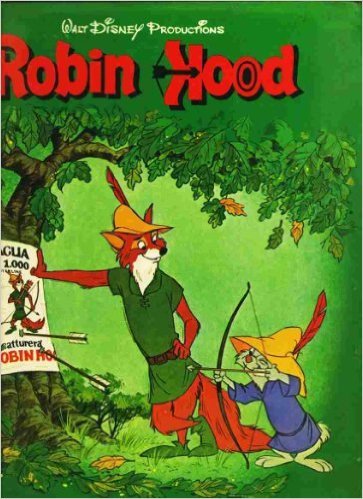 Walt Disney Robin Hood Hardcover 