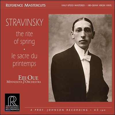 Minnesota Orchestra, Eiji Oue, Igor Stravinsky — Eiji Oue 스트라빈스키: 봄의 제전 (Stravinsky: The Rite of Spring [Le Sacre du Printemps] 아이지 오우에, 미네소타 오케스트라 앨범 커버