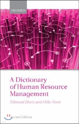 A Dictionary of Human Resource Management