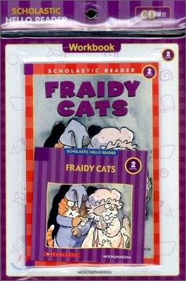 Scholastic Hello Reader Level 2-17 : Fraidy Cats (Book+CD+Workbook Set)