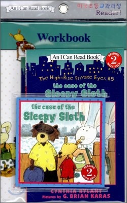 [I Can Read] Level 2-16 : The Case of the Sleepy Sloth (Workbook Set)