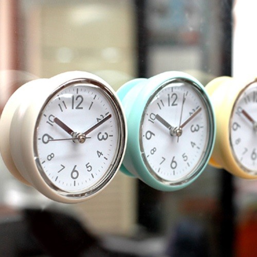 시우아트 욕실방수시계 (3color)