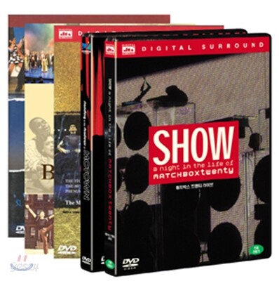 다우리 뮤직 세트 (Matchboxtwenty - Show [A Night In The Life Of] + 웰컴 투 브로드웨이 + 리버댄스 : 월드 투어 + 익스플로시브 댄스+ 모타운 - Standing in the Shadows of Motown)	