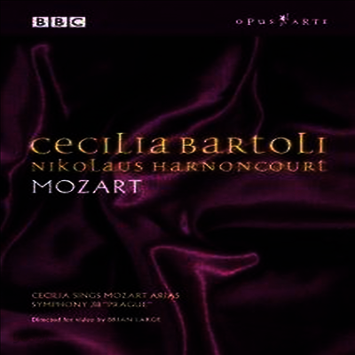 바르톨리와 아르농쿠르 - 모차르트 아라아와 교향곡 38번 '프라하' (Bartoli & Harnoncourt - Mozart: Arien & Sinfonie Nr.38 'Prager') (PAL방식)(DVD) - Cecilia Bartoli