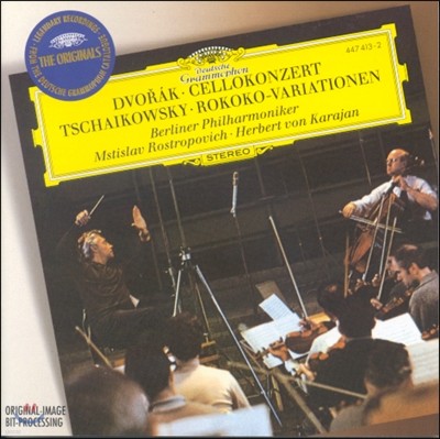 Mstislav Rostropovich / Herbert von Karajan 드보르작: 첼로 협주곡 / 차이코프스키: 로코코 변주곡 (Dvorak: Cello Concerto)