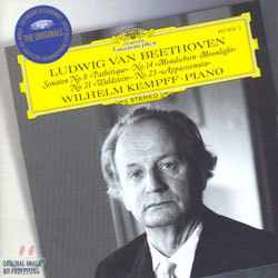 Wilhelm Kempff 亥: ǾƳ ҳŸ 8 `â` 14 `` 21 `ƮŸ` 23 `` (Beethoven: Piano Sonatas)