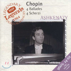 Vladimir Ashkenazy 쇼팽: 발라드, 스케르초 - 아쉬케나지 (Chopin: 4 Ballades, 4 Scherzi)