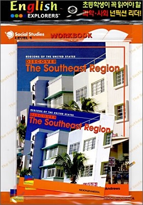 English Explorers Social Studies Level 1-16 : Discover The Southeast Region (Book+CD+Workbook)