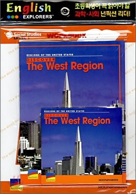 English Explorers Social Studies Level 1-18 : Discover The West Region (Book+CD+Workbook)