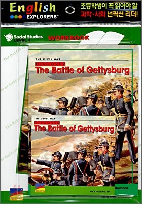 English Explorers Social Studies Level 1-23 : Discover The Battle of Gettysburg (Book+CD+Workbook)