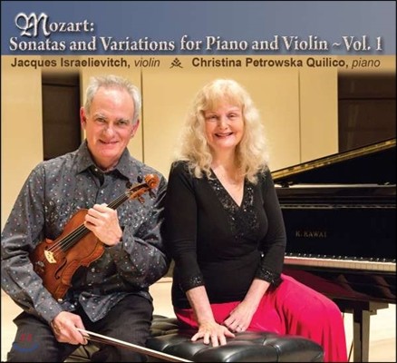 Jacques Israelievitch Ʈ: ̿ø ҳŸ ְ 1 - ҳŸ 28, 32, 35 (Mozart: Sonatas & Variations for Piano & Violin, Vol. 1) ũ ̽󿤸ġ