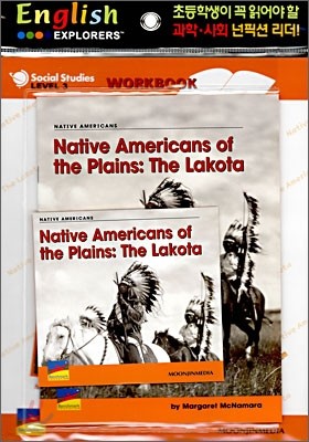 English Explorers Social Studies Level 3-03 : Native Americans of the Plains : The Lakota (Book+CD+Workbook)