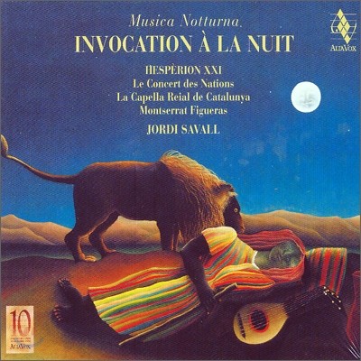 Jordi Savall 한밤의 기도  - 알리아 복스 10주년을 기념음반 (Invocation a la nuit)