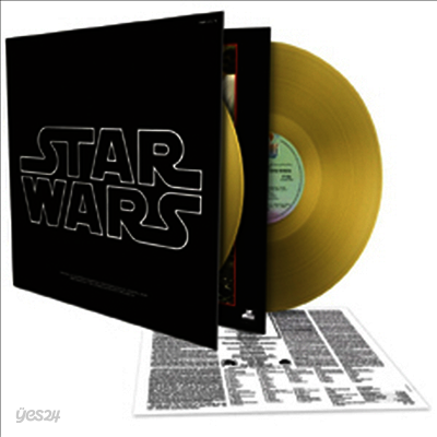 John Williams - Star Wars: Episode IV - A New Hope (스타워즈 에피소드 4: 새로운 희망) (Soundtrack) (Ltd. Ed)(Gatefold)(Gold Vinyl)(180G)(2LP)