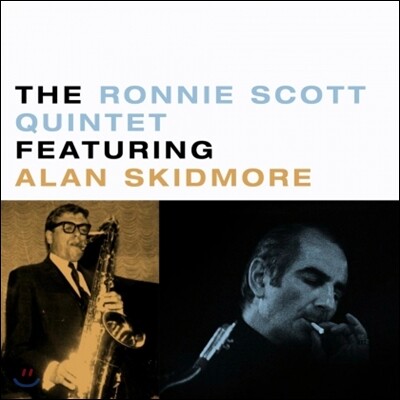 Ronnie Scott Quintet, Alan Skidmore — Ronnie Scott Quintet featuring Alan Skidmore (로니 스캇 퀸텟, 앨런 스키드모어) - BBC Jazz Club 앨범 커버