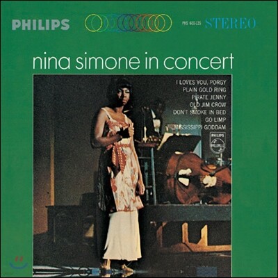 Nina Simone — In Concert 앨범 커버