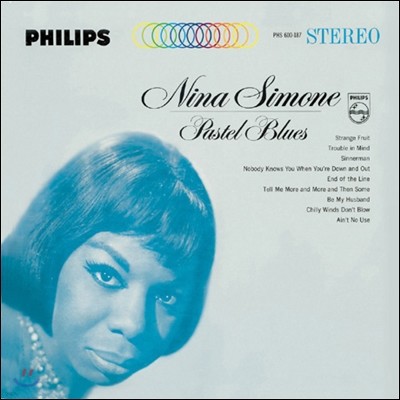 Bobby Hamilton,Lisle Atkinson,Rudy Stevenson,Al Schackman,Nina Simone — Nina Simone (니나 시몬) - Pastel Blues 앨범 커버