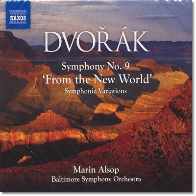 Marin Alsop 드보르작: 교향곡 9번 '신세계로부터', 교향적 변주곡 - 마란 알솝 (Dvorak: Symphony No.9 "From the New World")
