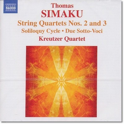 Kreuzter Quartet 丶 ø: ǻ 2, 3 (Thomas Simaku: String Quartets Nos. 2, 3) 