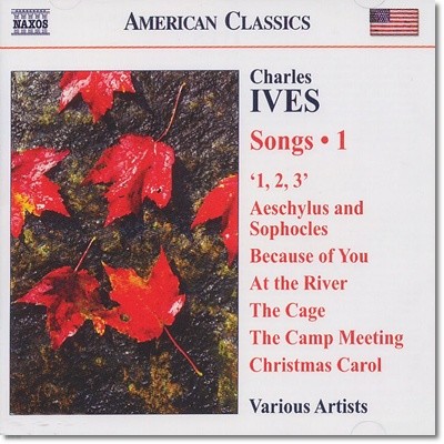 ̺:  1 (Charles Ives: Songs Volume 1)
