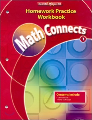 Math Connects Grade 1 Homework Practice : Workbook (2009)