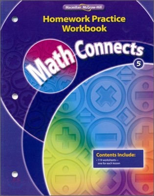 Math Connects Grade 5 Homework Practice : Workbook (2009)