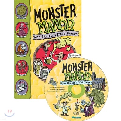 Monster Manor #1 : Von Skalpel`s Experiment (Book+CD)
