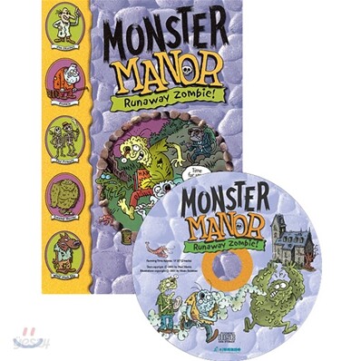 Monster Manor #8 : Runaway Zombie! (Book+CD)