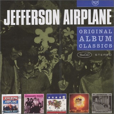 Jefferson Airplane - Original Album Classics (Jefferson Airplane Take Off + Surrealistic Pillow + After Bathing At Baxters + Crown Of Creation + Bless it's Pointed Little Head)