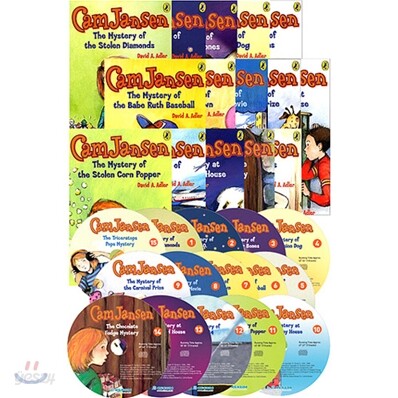 Cam Jansen Mystery 15종 Set (Book & CD)