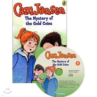 Cam Jansen #5 : The Mystery of The Gold Coins (Book & CD)