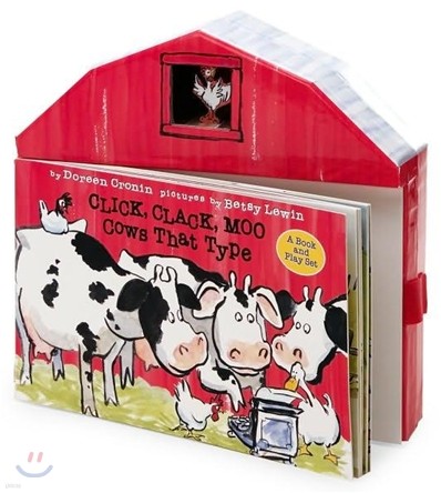 Click, Clack, Moo Cows That Type : A Book and Play Set