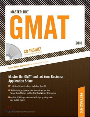 Master the GMAT with CD-ROM 2010, 16/E