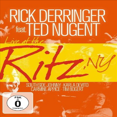 Rick Derringer feat. Ted Nugent - Live at the Ritz, NY (PAL)(DVD) (2016)