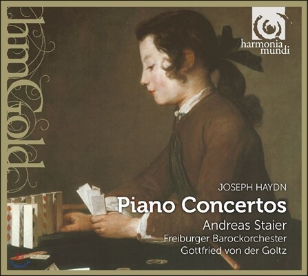 Andreas Staier 하이든: 피아노 협주곡 4, 6, 11번 - 안드레아스 슈타이어, 프라이부르크 바로크오케스트라 (Haydn: Piano Concertos)