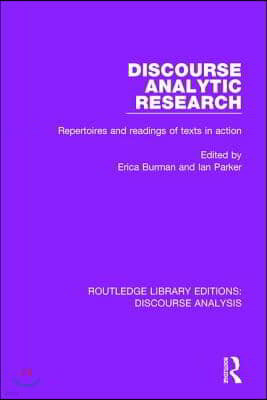 Discourse Analytic Research
