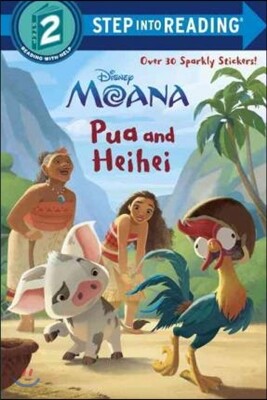 Step into Reading 2 : Disney Moana Pua and Heihei