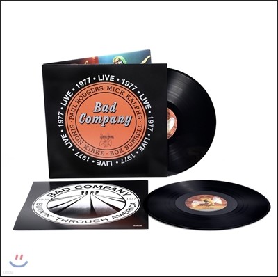 Bad Company — Live 1977 (1977년 5월 텍사스 라이브) 앨범 커버